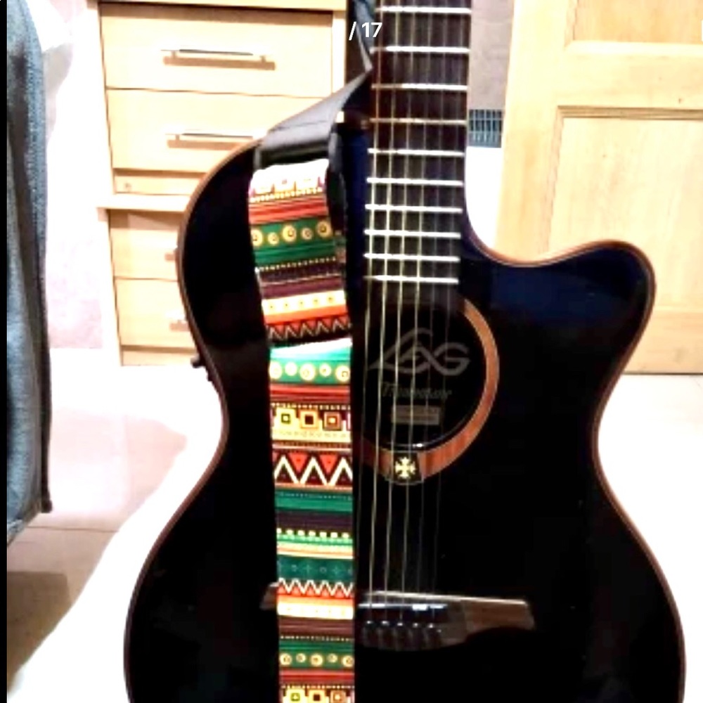 Guitar Strap Ethnic tribal